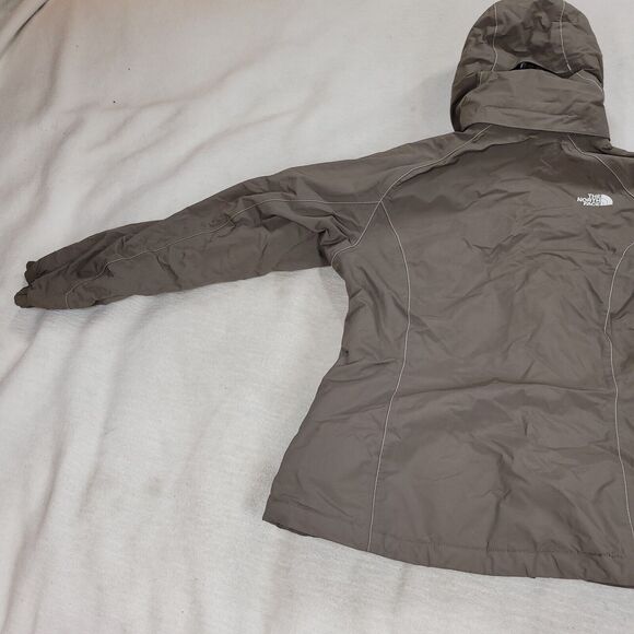 The North Face Jacket Womens Size M Brown Full Zip Snow Skiing Winter Cold Coat - Picture 16 of 16